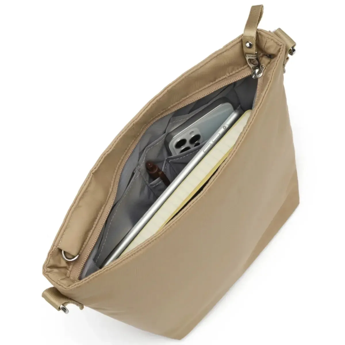 Pacsafe W Anti-theft Crossbody Bag - Taupe