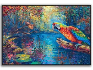 Parrot Canvas Art