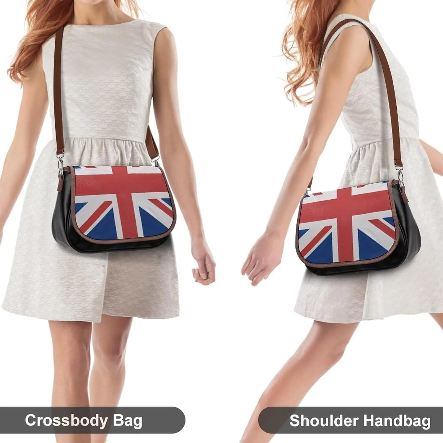 Patriotic Stars Strips Independence Day Crossbody Bags for Women Travel Shoulder Bag Small Leather Cross Body Handbags