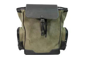 【PDF Pattern】Leather Backpack,Rucksack,The perfect combination of canvas and cowhide