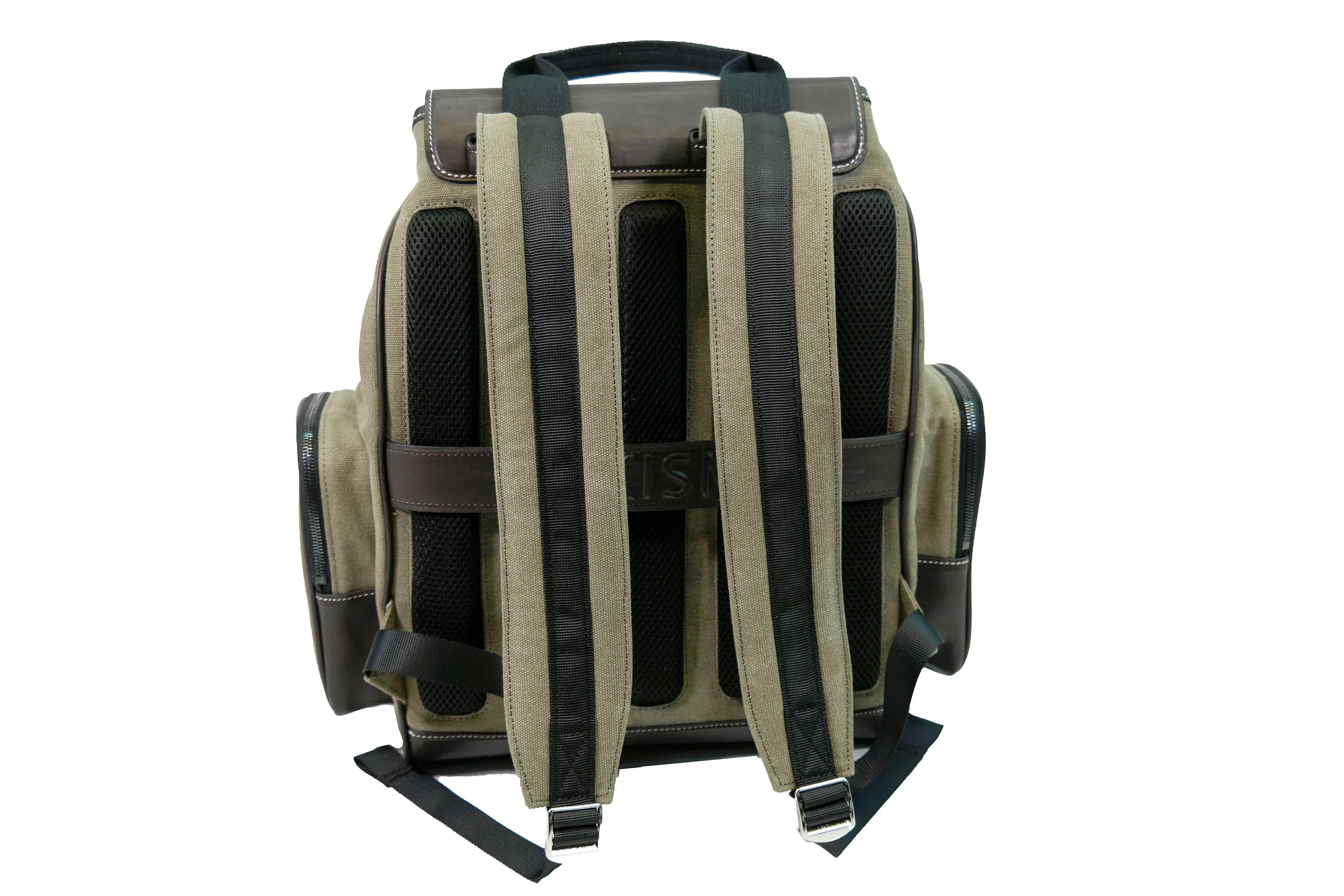 【PDF Pattern】Leather Backpack,Rucksack,The perfect combination of canvas and cowhide