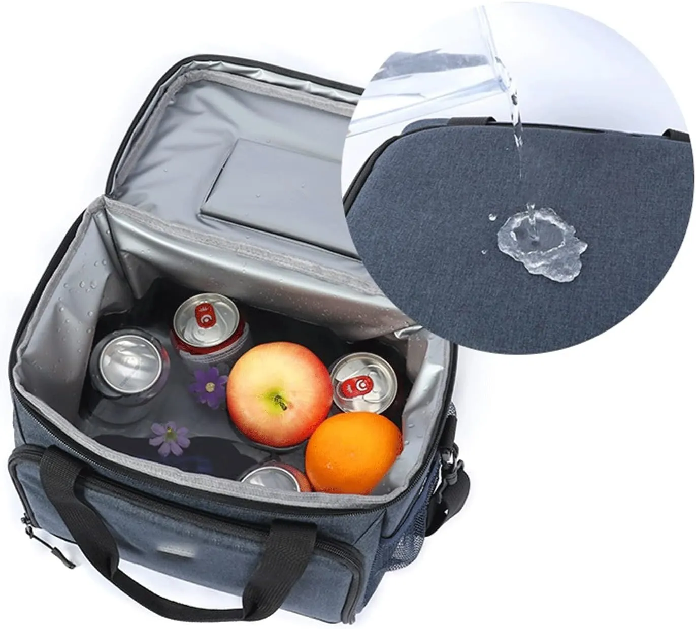 Picnic Backpack Insulated Lunch Box Bag Work Picnic Bag Car Refrigerator Portable Shoulder Bag