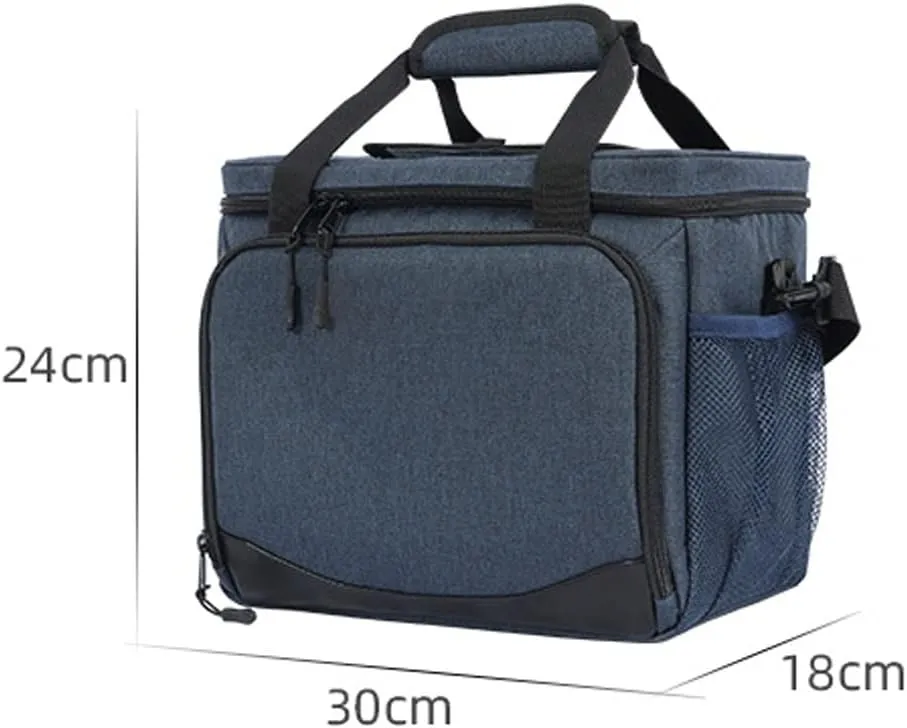 Picnic Backpack Insulated Lunch Box Bag Work Picnic Bag Car Refrigerator Portable Shoulder Bag