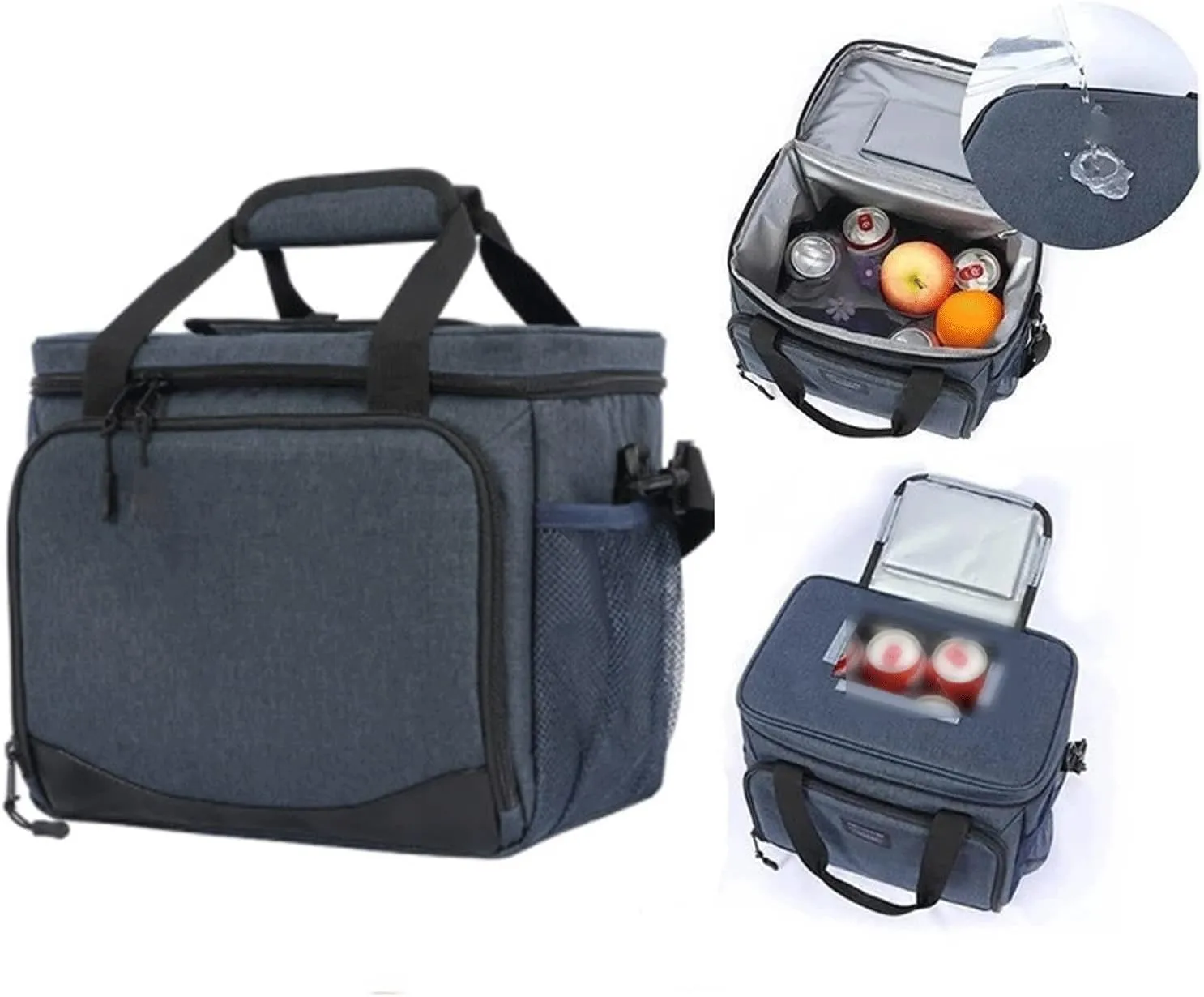 Picnic Backpack Insulated Lunch Box Bag Work Picnic Bag Car Refrigerator Portable Shoulder Bag