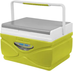 Picnic Cooler – 4.5 Liter Hard Cooler – Coolbox Keeps Contents Cool for 48 Hours – BPA Free Outdoor Cooler – Portable Cooler for Picnics, Grill, Camping (Orange)