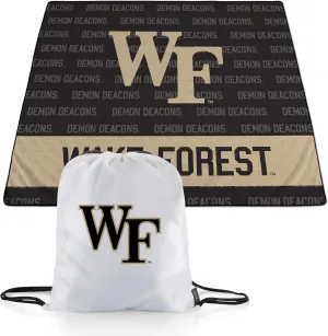 PICNIC TIME NCAA Unisex-Adult NCAA Impressa Picnic Blanket, Lightweight Beach Blanket, Machine Washable, Outdoor Blanket