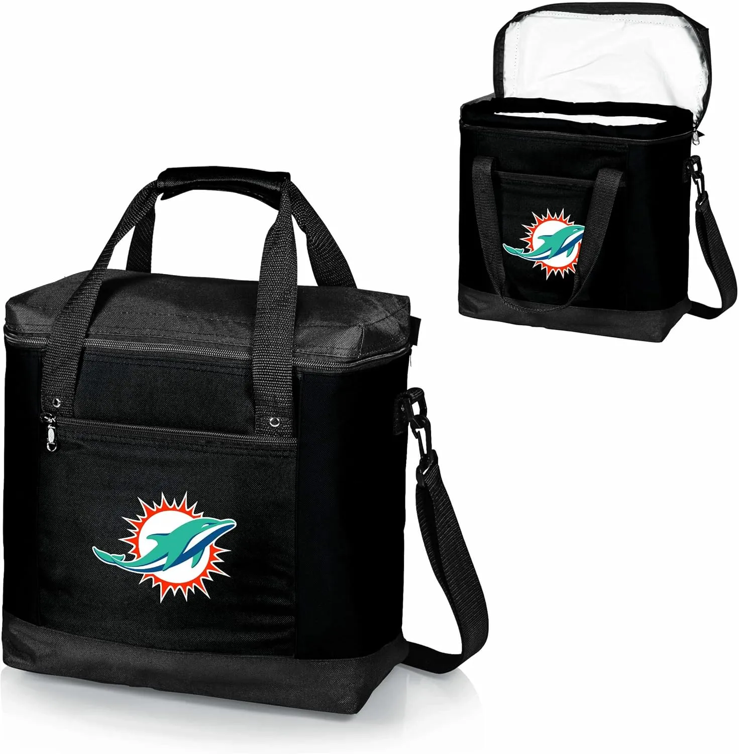 PICNIC TIME NFL Montero Tote Cooler Bag - Soft Cooler Bag - Picnic Tote, (Black)