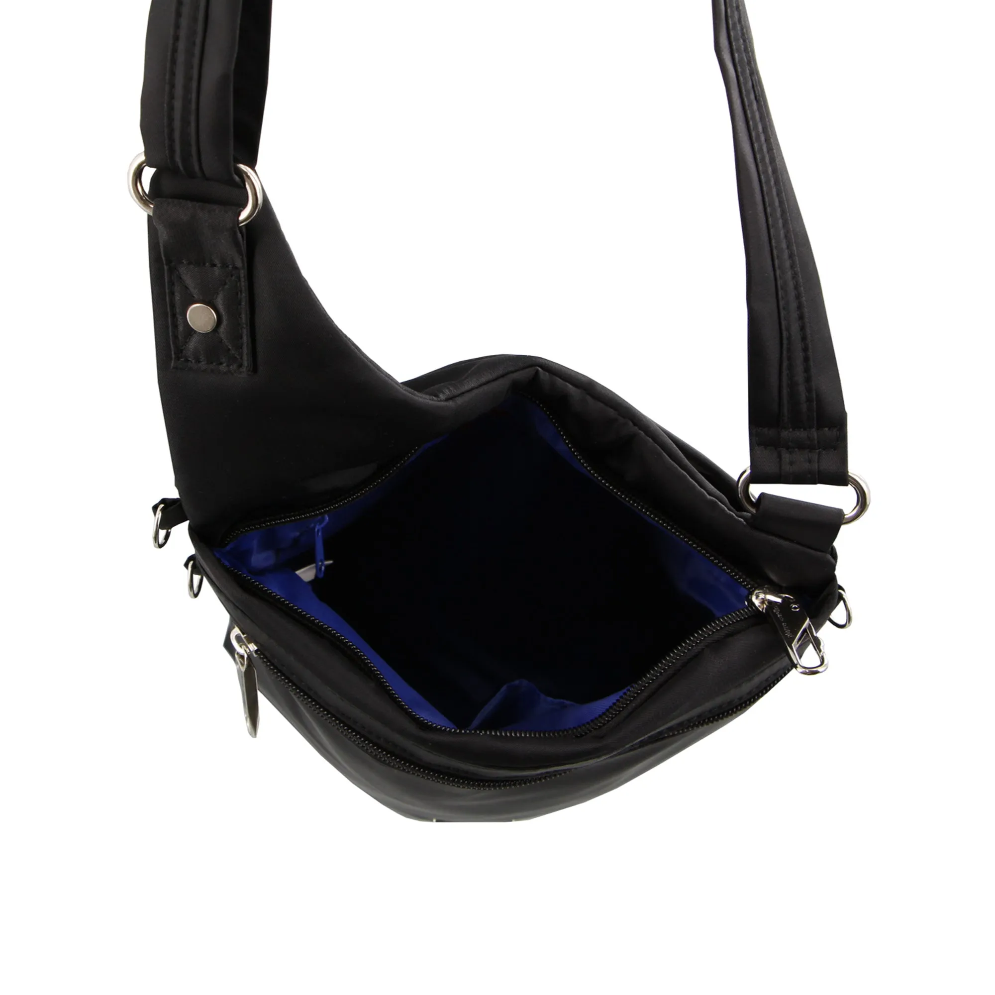 Pierre Cardin Anti-Theft Crossbody bag 2416 Black
