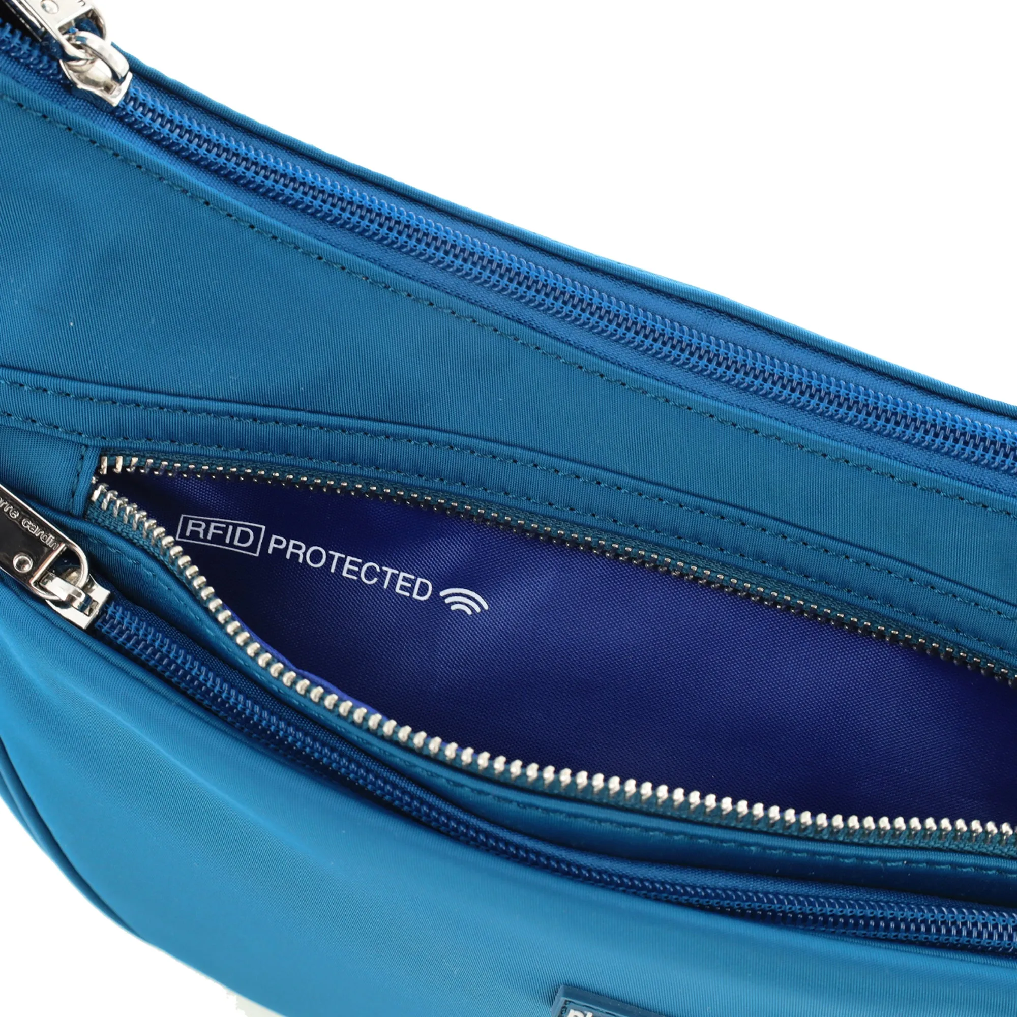 Pierre Cardin Anti-Theft Crossbody bag 3942 Turquoise