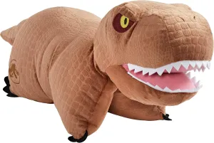 Pillow Pets Jurassic World Trex Dinosaur, 16" Stuffed Animal Plush Dino