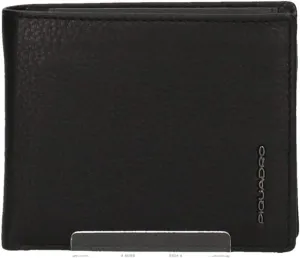 Piquadro Men's Coin Pouch, Black (Nero), 11 Centimeters