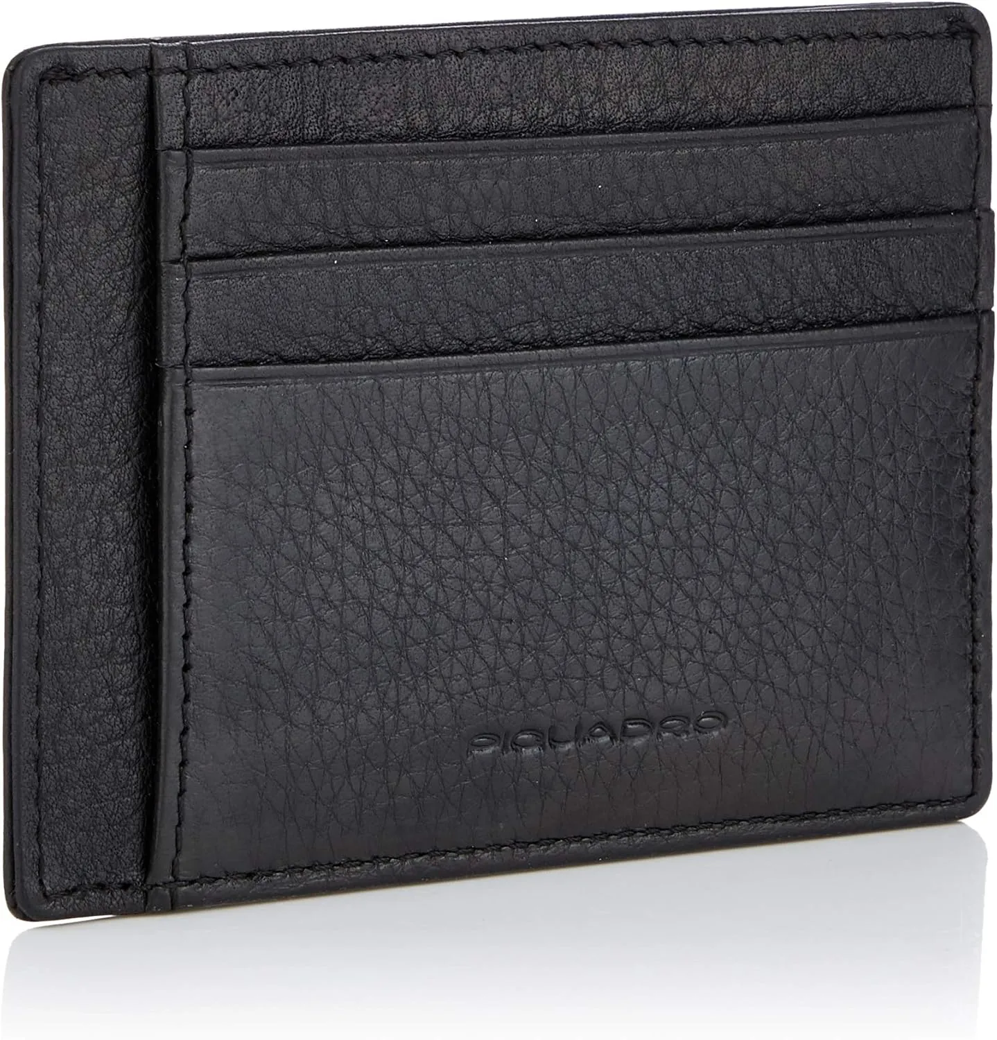 Piquadro Men's Credit Card Case, Black (Nero), 11 Centimeters