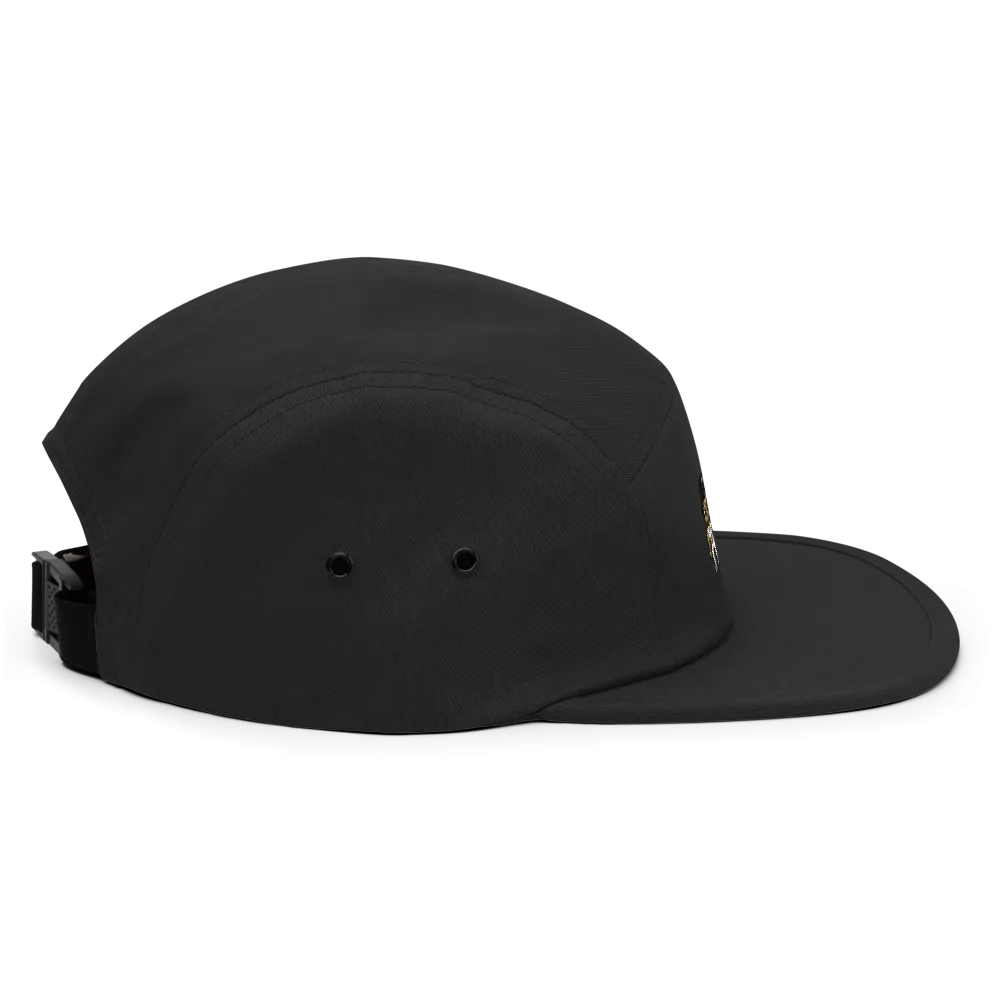 Pixel Art Design 5 Panel Cap