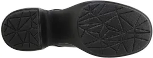 Platform Mary Janes for Women Gothic, Leather Round Toe T Strap with Adjustable Buckle Chunky Heel Pumps Goth Lolita Shoes