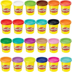 Play-Doh Modeling Compound 24-Pack Case of Colors, Non-Toxic, 3 Oz Cans of Assort. Colors, Back to School Classroom Supplies, Preschool Toys, Ages 2  (Amazon Exclusive)