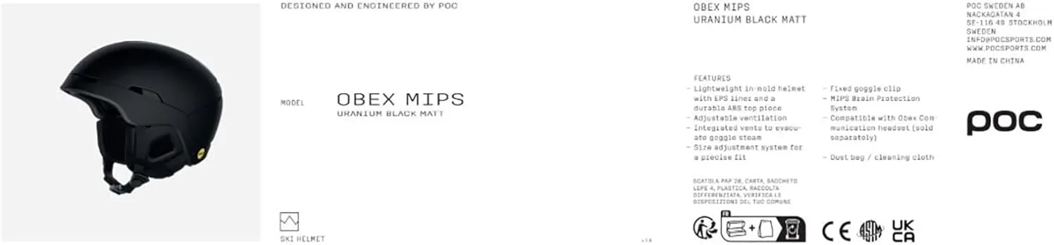 POC Obex MIPS Helmet 2025