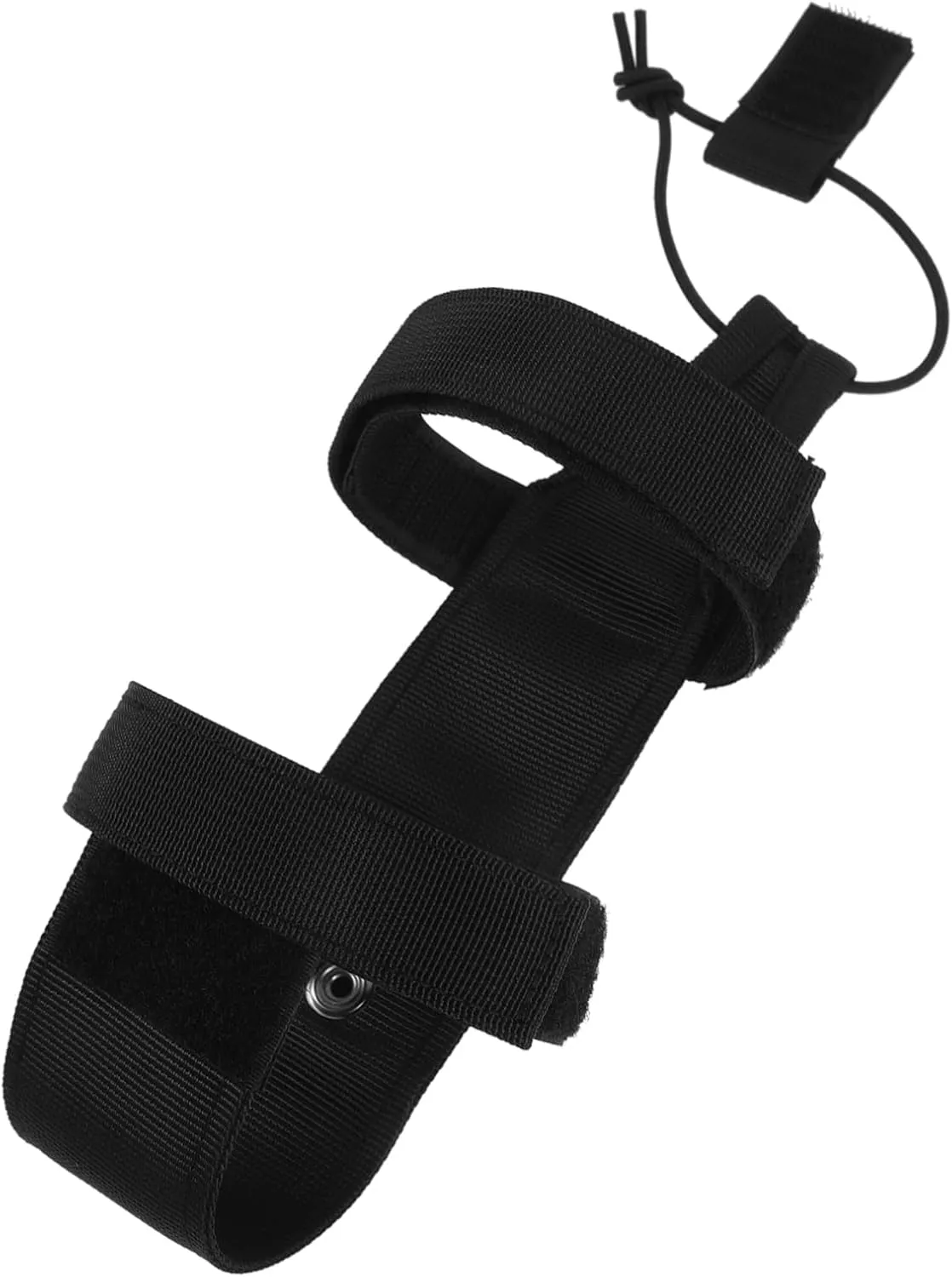POPETPOP Protective Cover Bottle Water Sleeve Pouch Outdoor Supplies Strap Camping Supplies Nylon Black