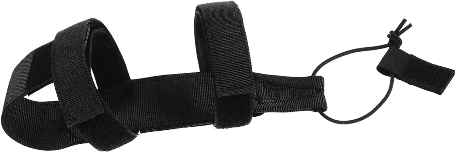 POPETPOP Protective Cover Bottle Water Sleeve Pouch Outdoor Supplies Strap Camping Supplies Nylon Black
