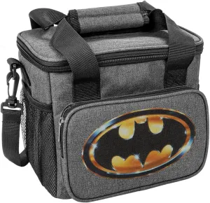 Popfunk Batman 1989 Logo 2 Soft Insulated Cooler Bag, Large Lunch Bag, Lightweight, Thermal and Reusable for Office, Picnic, Beach