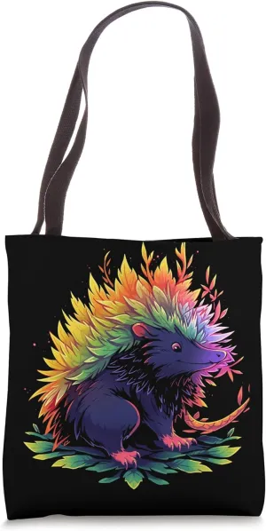 Porcupine Quill Rodent Prickly Animal Tote Bag
