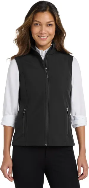 Port Authority Ladies Core Soft Shell Vest. L325, Black, L
