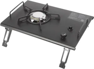 Portable Outdoor Gas Stove,Foldable Electronic Ignition Camp Stove 2700W-4000W,Camping Grill for Camping,Hiking,Picnics,Mountaineering,Exploring