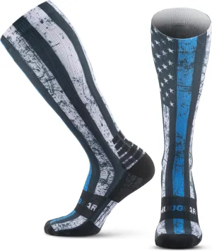 Premium Compression Socks, Special Edition Sweat-Resistant Knee High Socks for Marathon, Running, Hiking & Biking