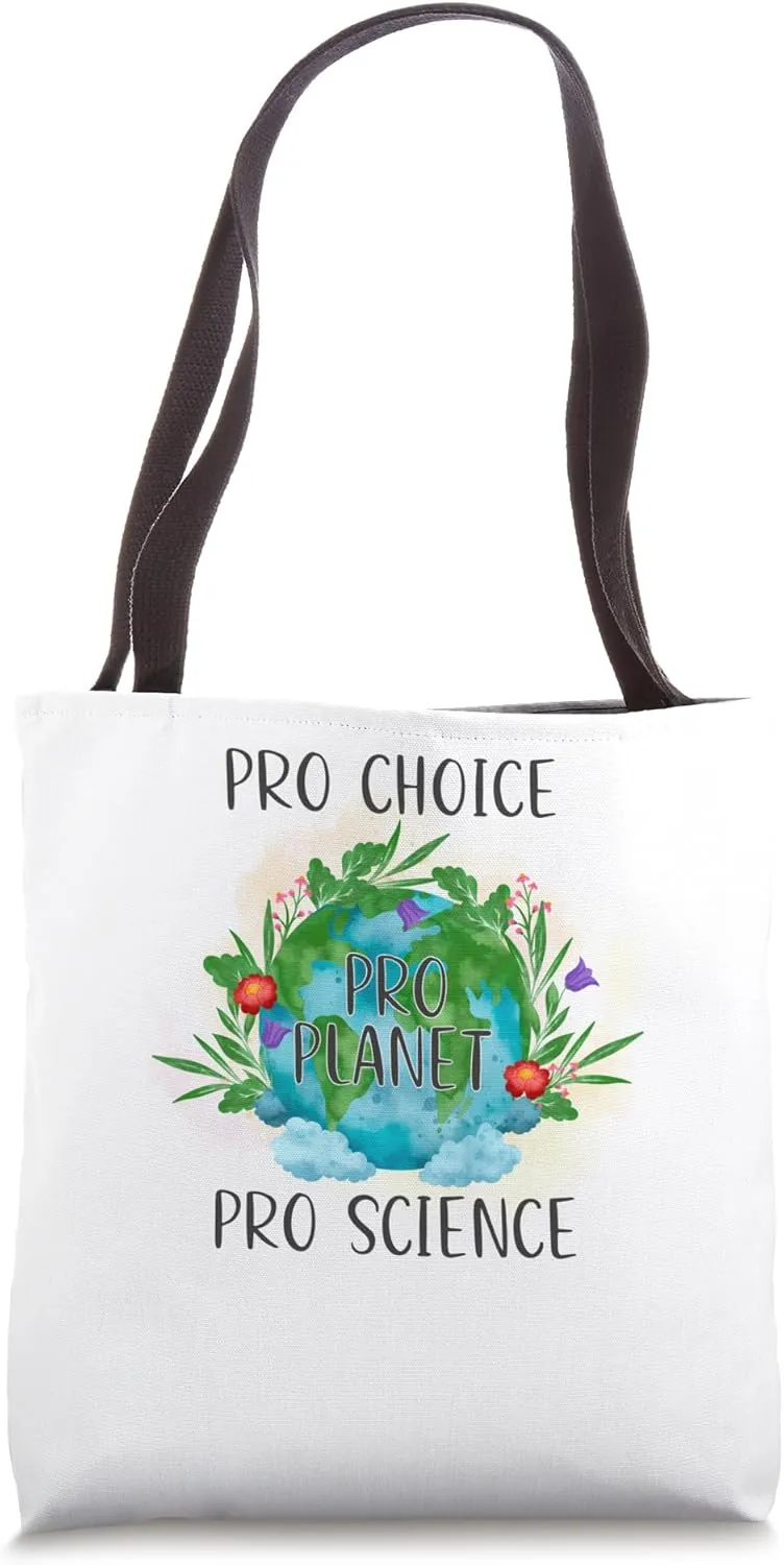 Pro Planet Global Warming Environmentalist Earth Advocate Tote Bag