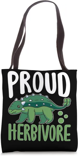Proud Herbivore Tote Bag