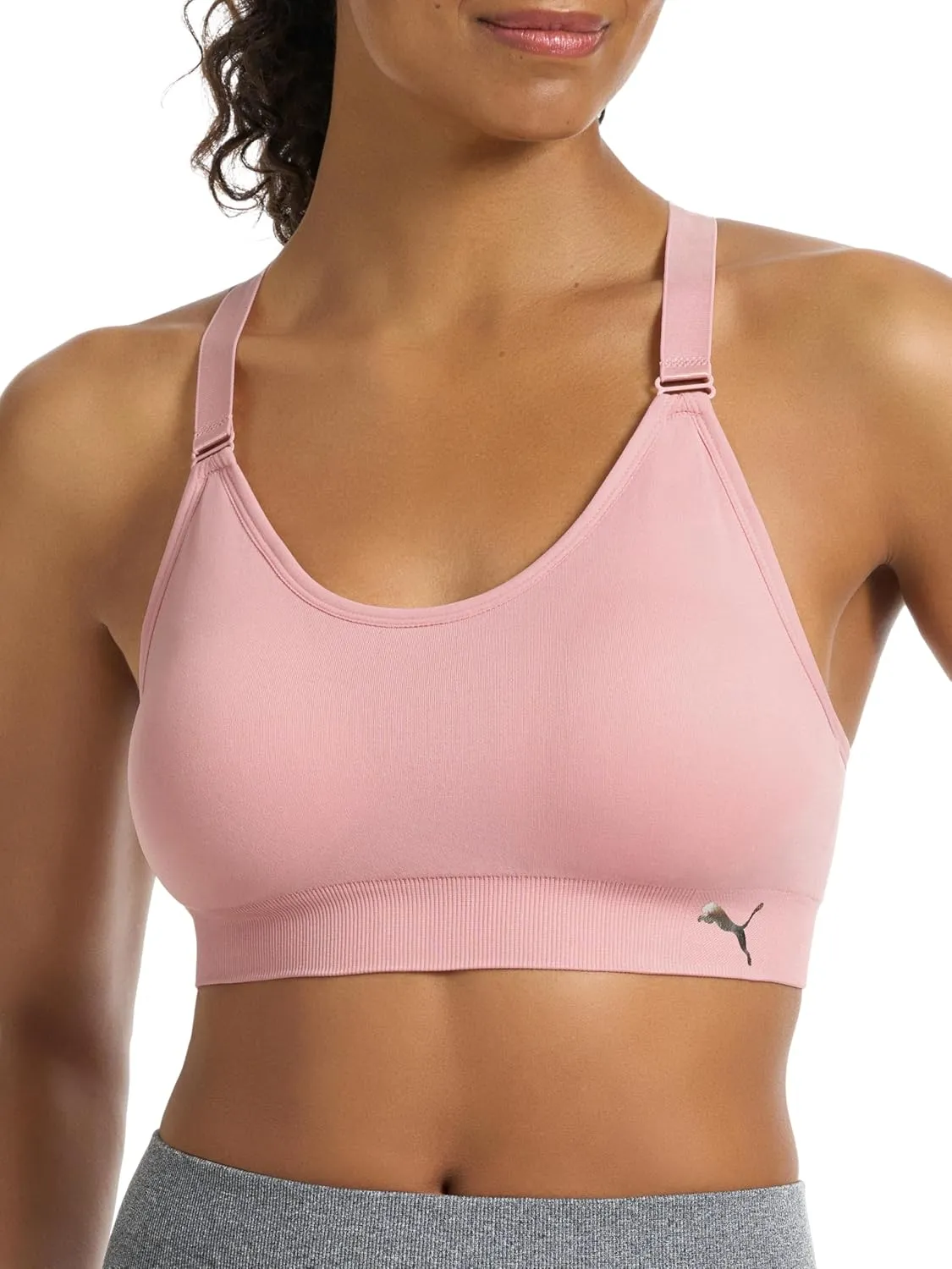 PUMA Women's 2 Pack Seamless Sports Bra