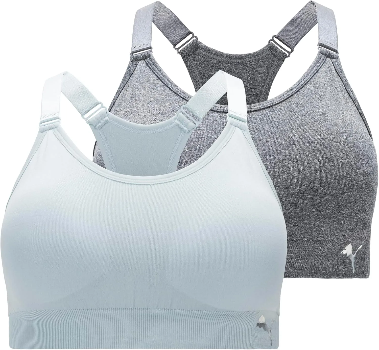 PUMA Women's 2 Pack Seamless Sports Bra