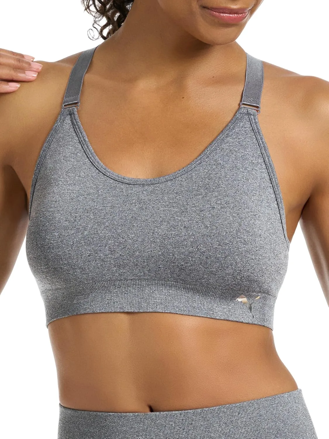 PUMA Women's 2 Pack Seamless Sports Bra