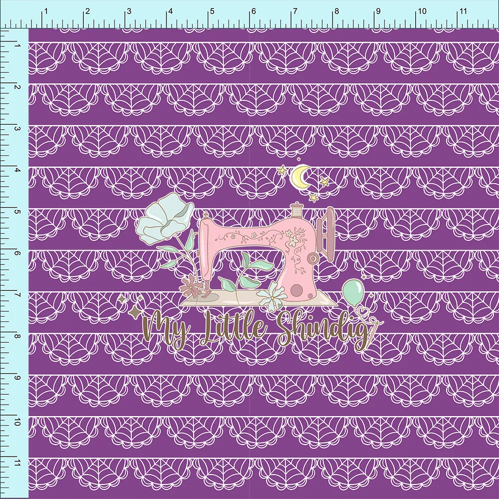 Purple Lacey Webs - Fab Club Month 40 (pre-order)