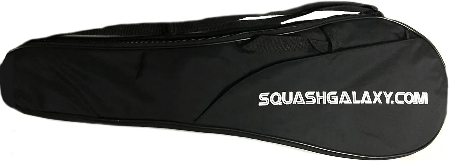 "Deluxe" Full Size Squash Racquet Cover w/Pocket