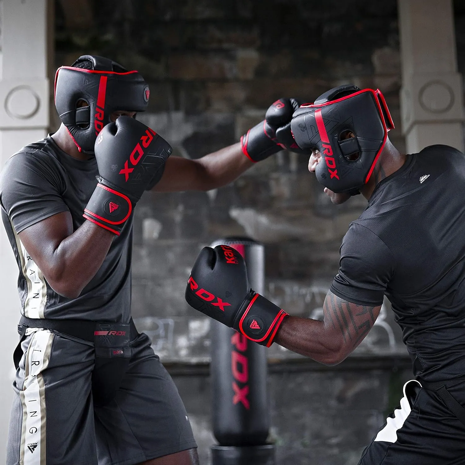 RDX Boxing Headgear, MMA Training, Adjustable Padded Kara,Muay Thai Headgear, Kickboxing, Sparring, Martial Arts, Karate, Taekwondo Helmet