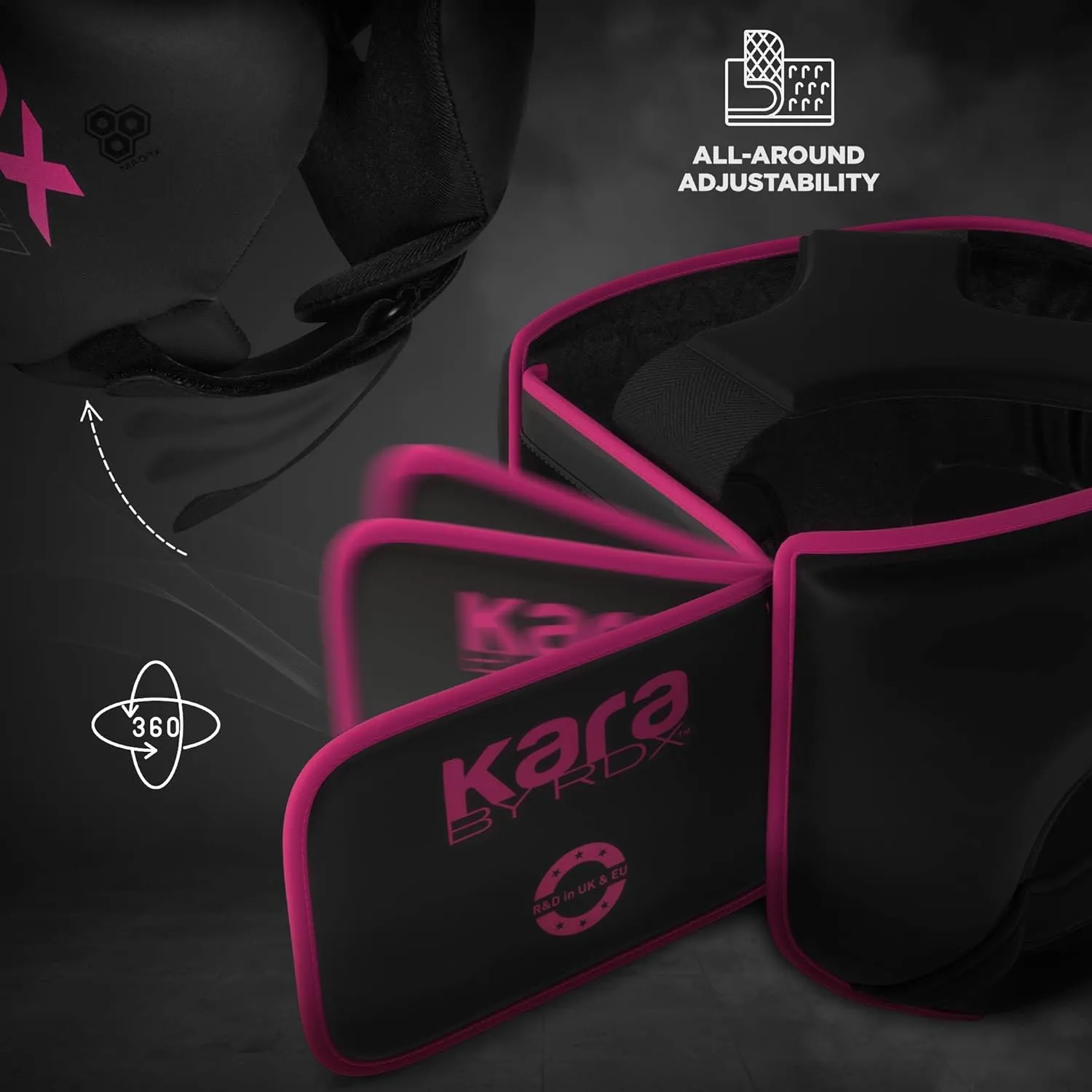 RDX Boxing Headgear, MMA Training, Adjustable Padded Kara,Muay Thai Headgear, Kickboxing, Sparring, Martial Arts, Karate, Taekwondo Helmet