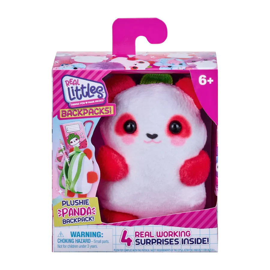 Real Littles Series 7 Plushie Pet Backpack Assorted Styles