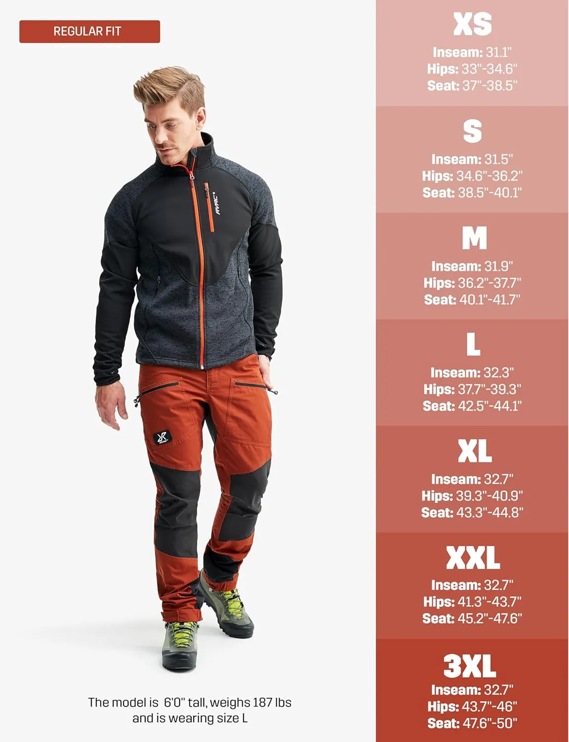 RevolutionRace Men's Nordwand & Nordwand Pro - Durable and Ventilated Outdoor Pants