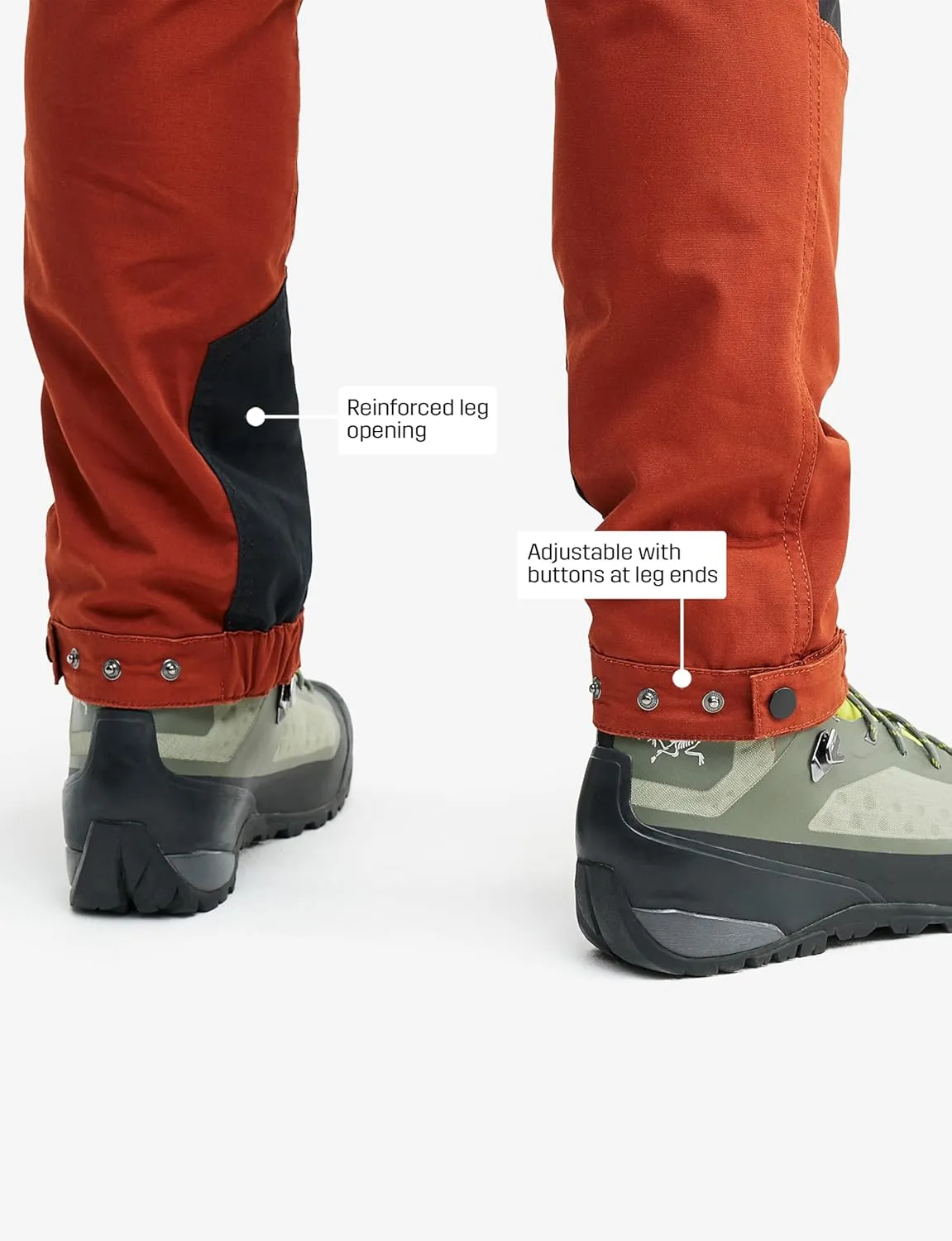 RevolutionRace Men's Nordwand & Nordwand Pro - Durable and Ventilated Outdoor Pants