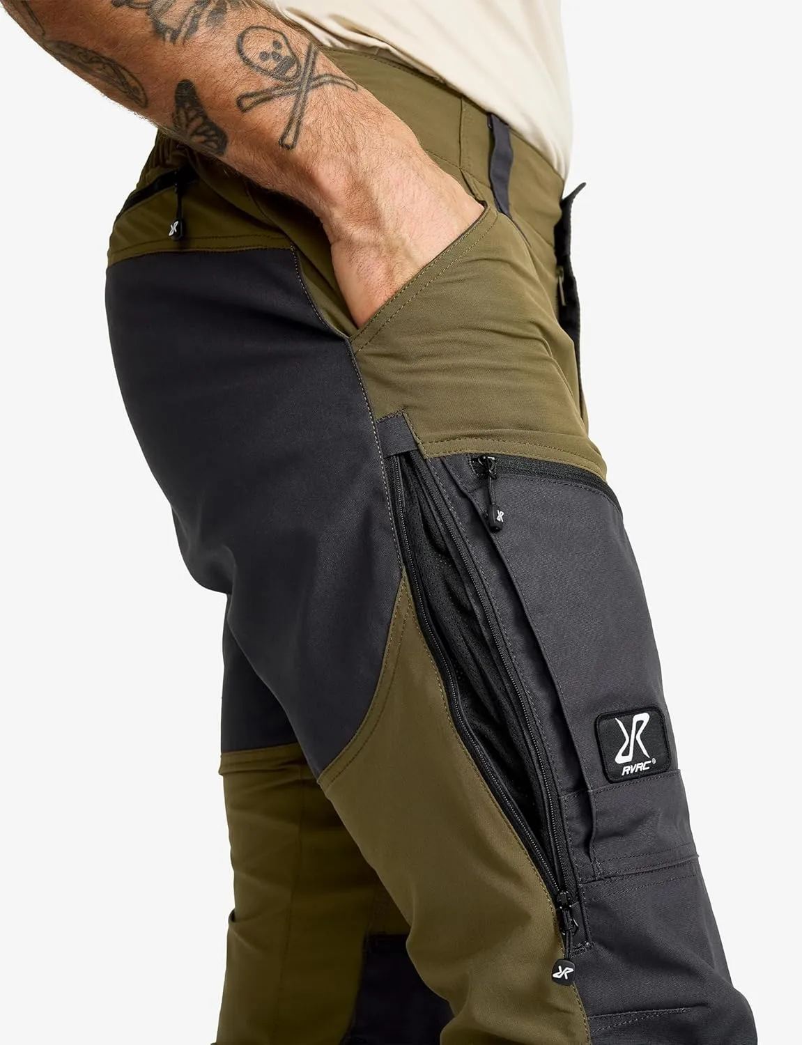 RevolutionRace Men’s RVRC GP Pro Pants, Durable and Ventilated Pants for All Outdoor Activities