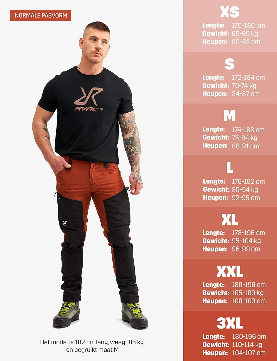 RevolutionRace Men’s RVRC GP Pro Pants, Durable and Ventilated Pants for All Outdoor Activities
