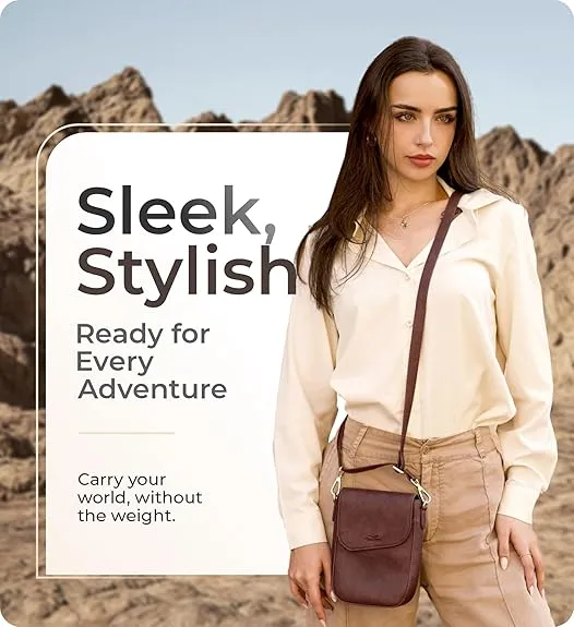 RFID Phone Purse Crossbody Bag for Women