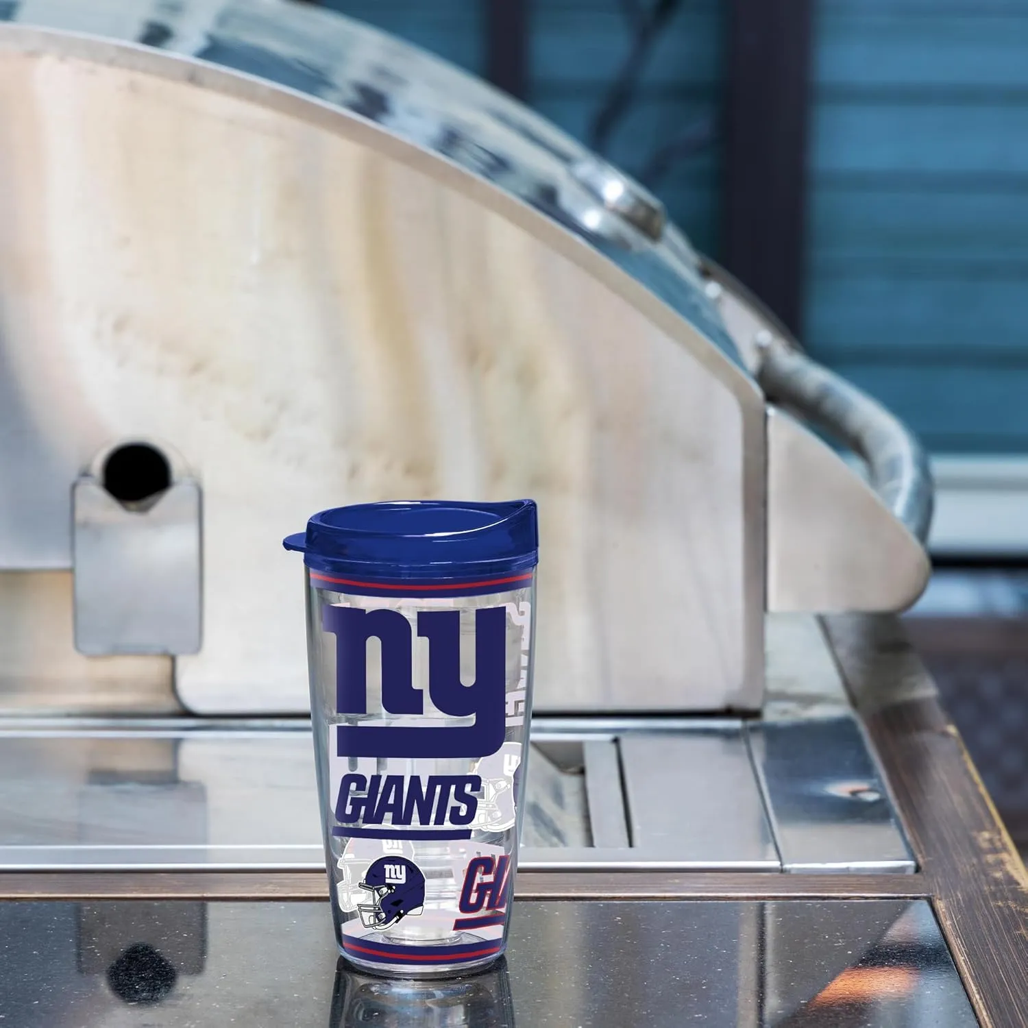Rico Industries NFL Football Double Wall Mayhem 16oz Tritan Tumbler W Lid