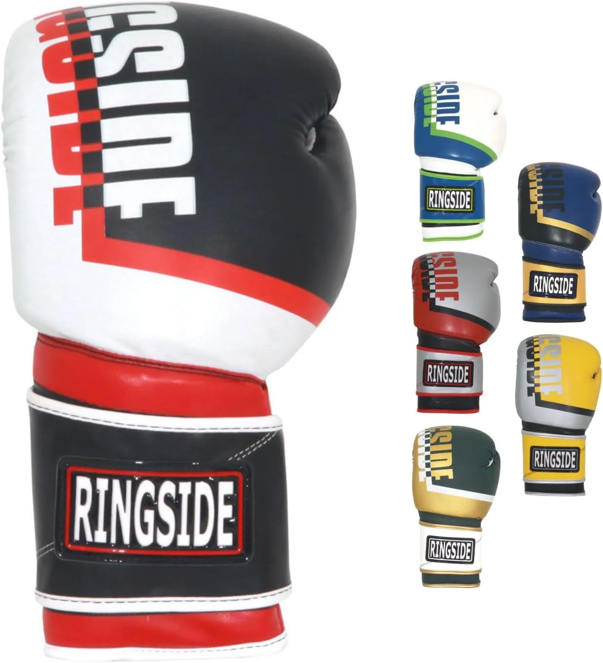 Ringside Bullet Sparring Boxing Gloves - High-Performance Synthetic Leather for Boxing, MMA, Muay Thai - Secure Fit, Ventilated Comfort for Men & Women, Ideal for Training & Combat Sports