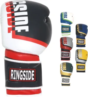 Ringside Bullet Sparring Boxing Gloves - High-Performance Synthetic Leather for Boxing, MMA, Muay Thai - Secure Fit, Ventilated Comfort for Men & Women, Ideal for Training & Combat Sports