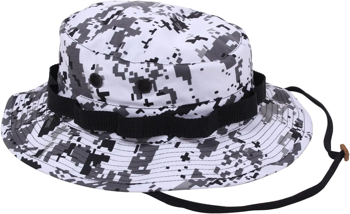 Rothco Camo Boonie Hat Bucket Hat Military Hat