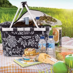 Sachi Insulated Collapsible Carry Basket