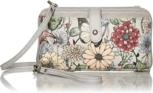 Sakroots Women's, Blush in Bloom, 7.3in L x 1.5in W x 4.3in H Wristlet Drop: 5.5 in, Crossbody Drop: up to 23 inches