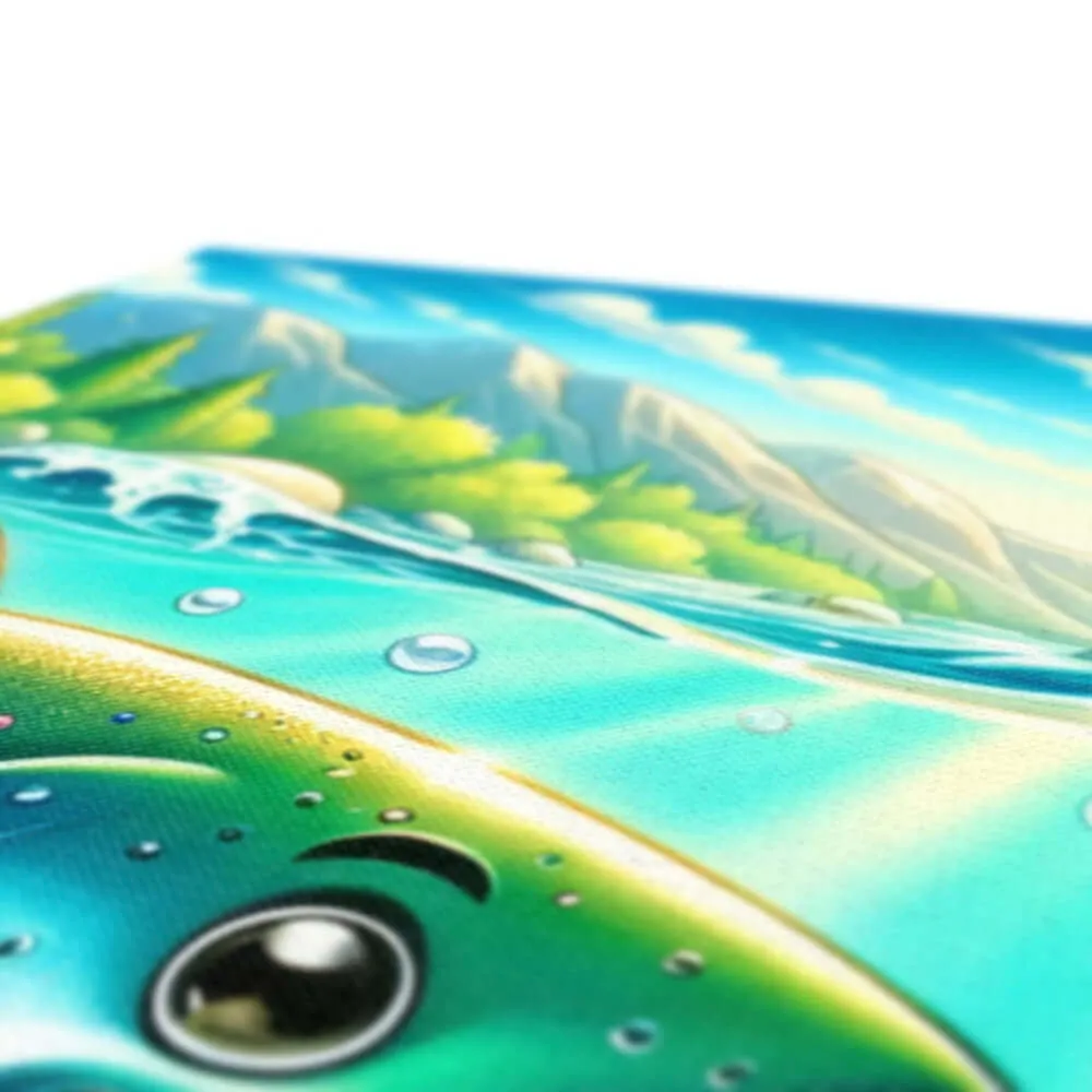 Salmon Children's Design | Canvas