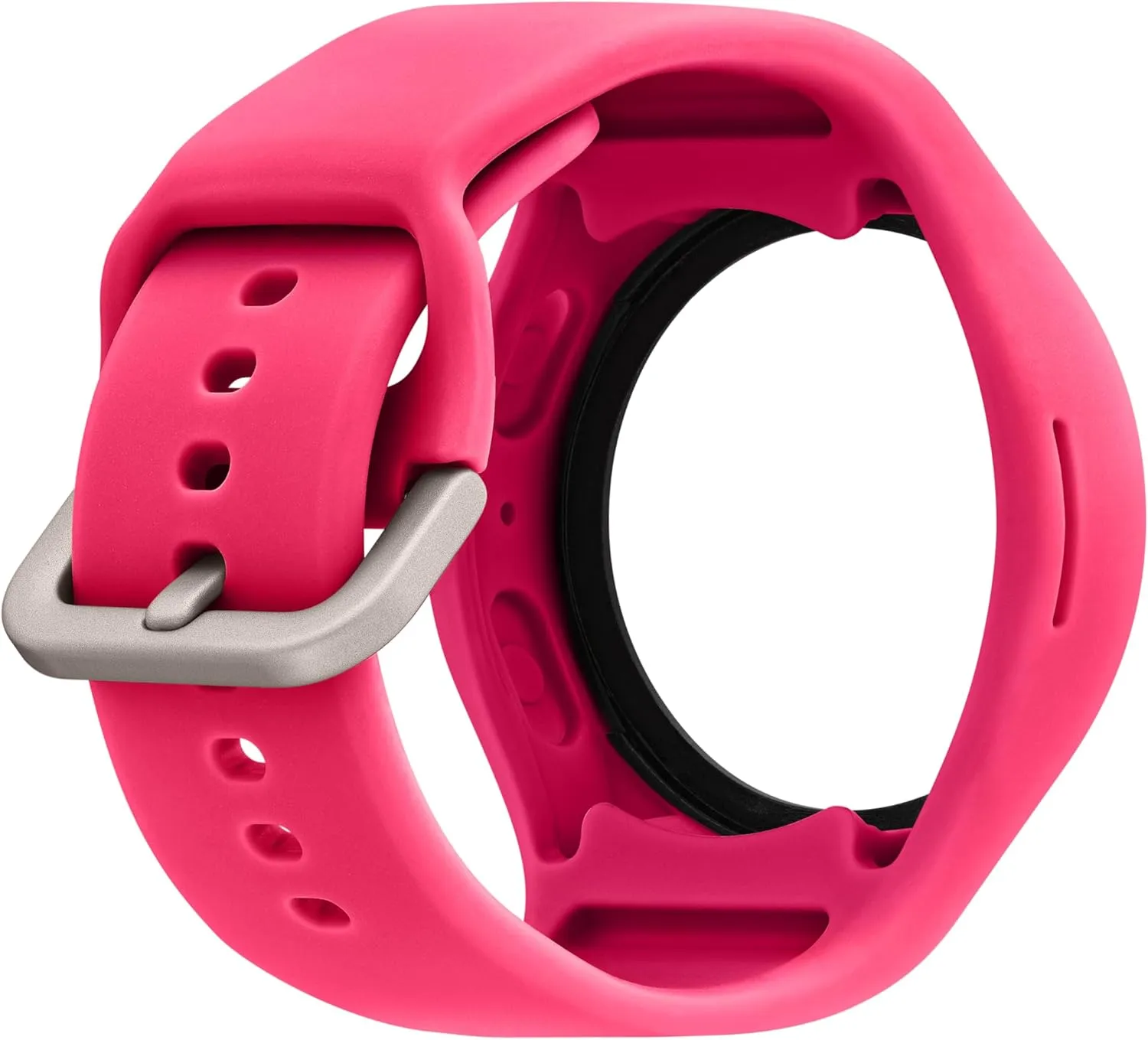 SAMSUNG Galaxy Watch Kids Band for Galaxy Watch 4/5/6/7/FE, Smartwatch Replacement Strap for Kids, Silicone Small, GP-TYL305AMBRU, Magenta